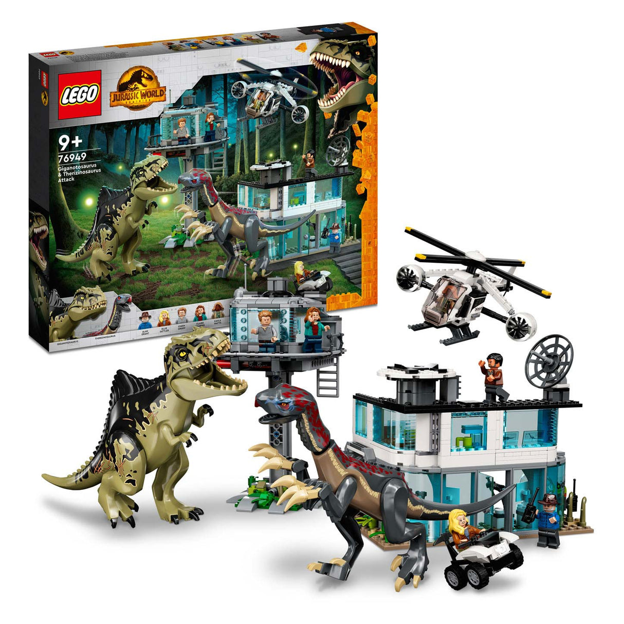 LEGO LEGO Jurassic 76949 Giganoto Therizinosaurus attack