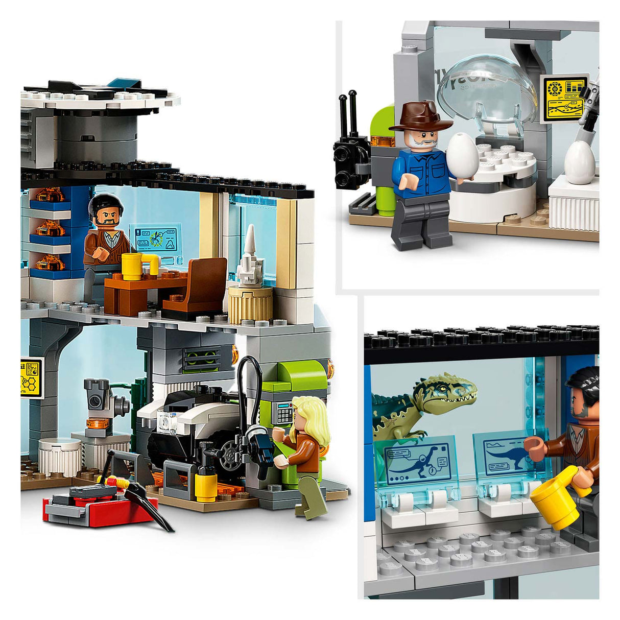LEGO LEGO Jurassic 76949 Giganoto Therizinosaurus attack