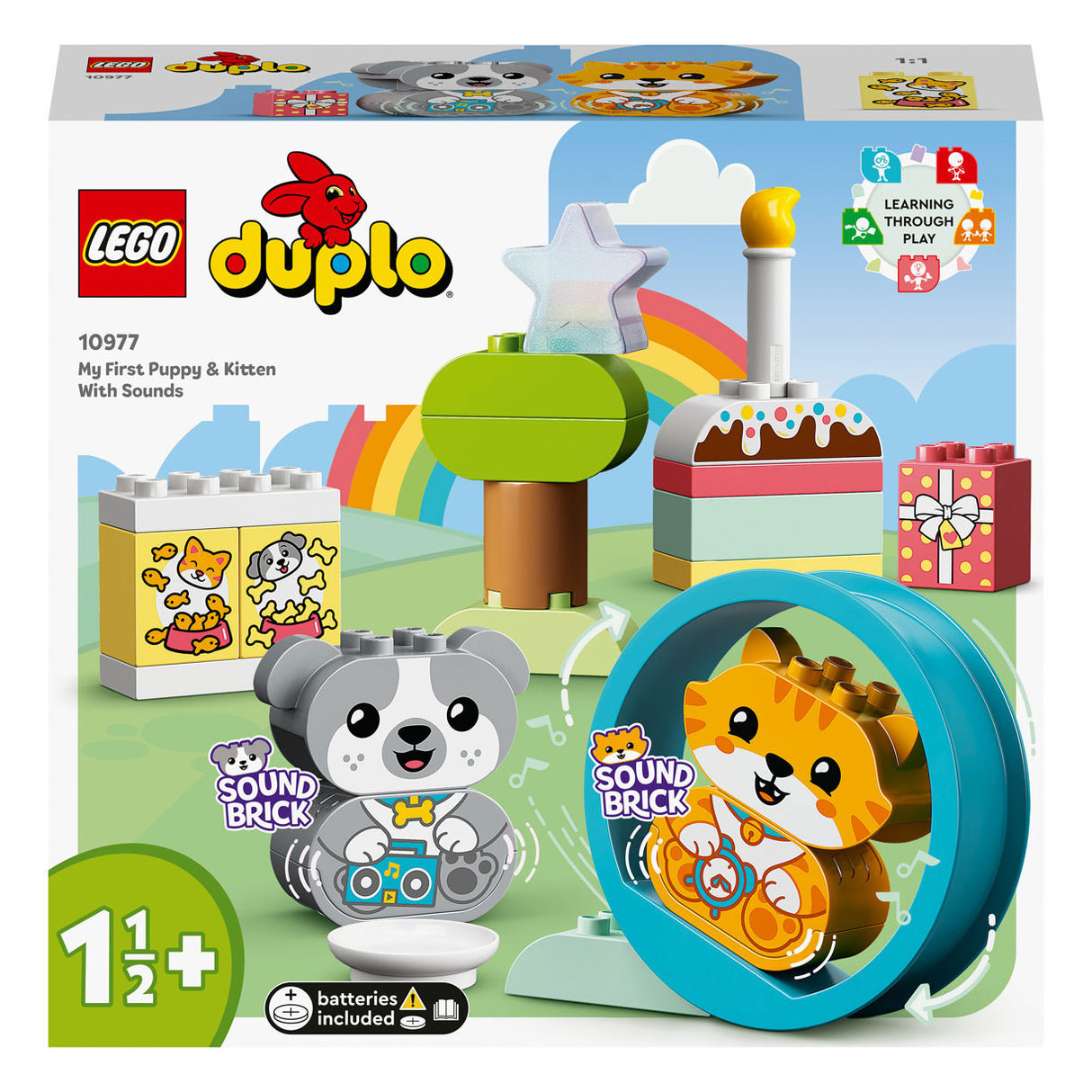 LEGO DUPLO 10977 My first puppy kitten with sounds