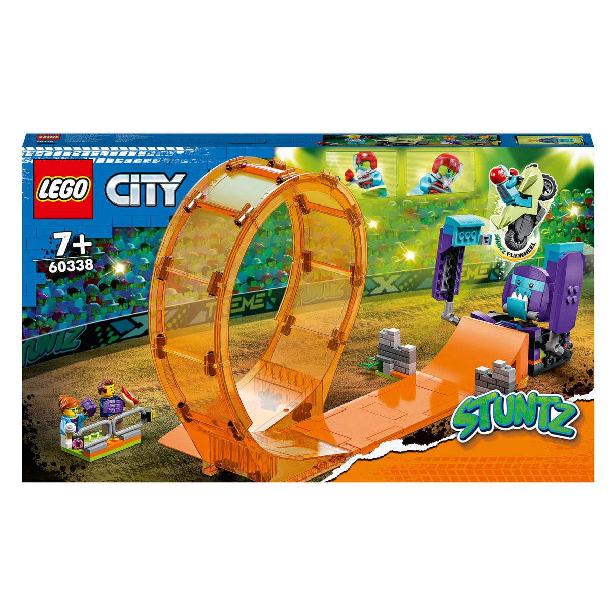 Lego City 60338 Crossing chimpanzee Stunt Loop