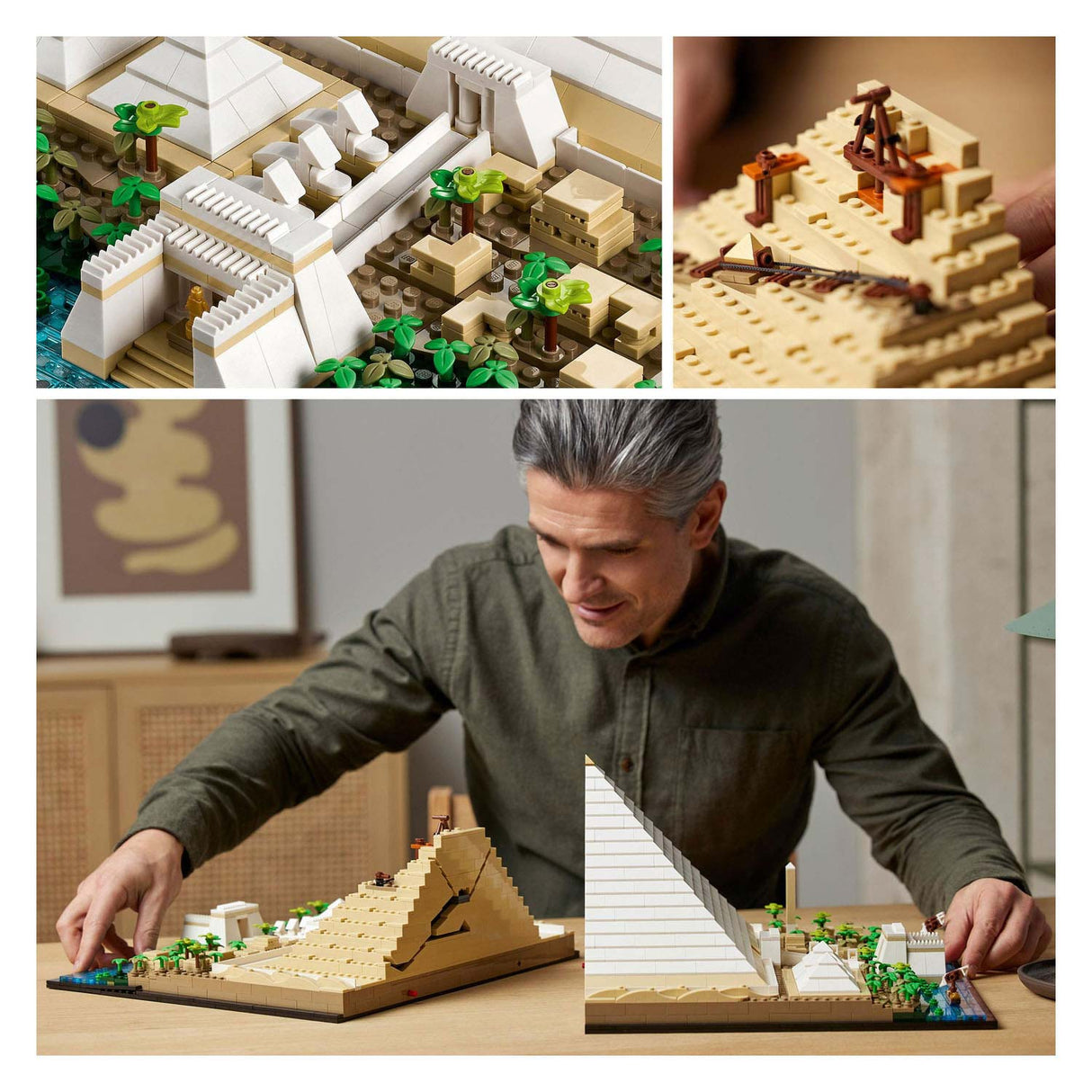 LEGO Arkitektur 21058 Stor pyramide af Gizh