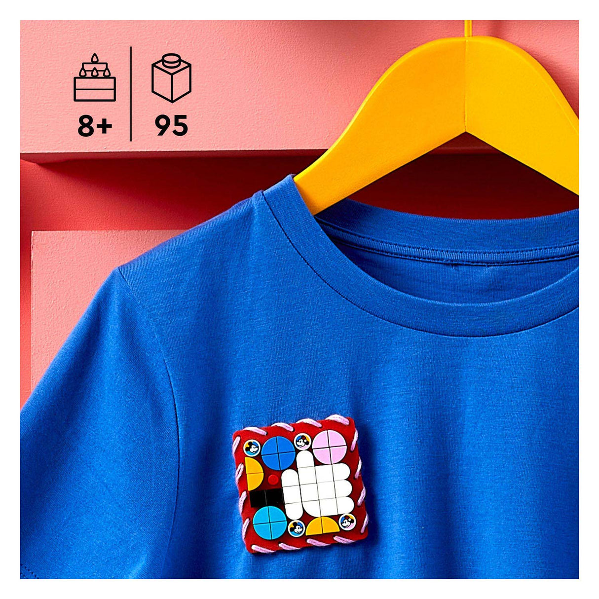 Lego Dots 41963 Mickey Minnie Mouse: Stitch-on Patch