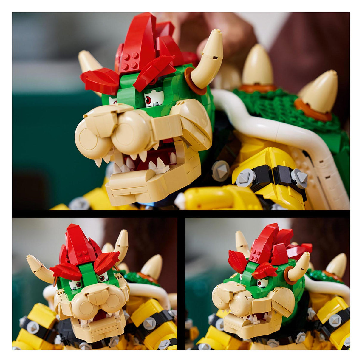 Lego Super Mario 71411 Mogočni gradbeni komplet modela Bowser