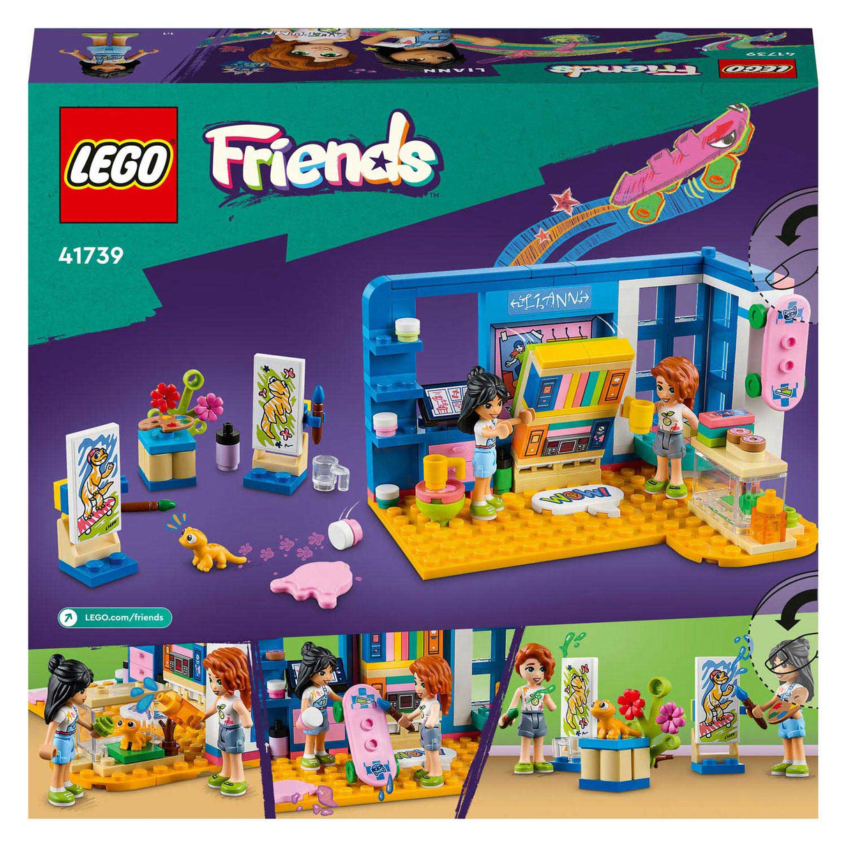 LEGO LEGO Friends 41739 Liann's room