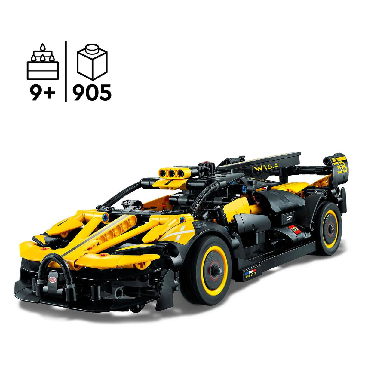 Lego Technic 42151 Bugatti car
