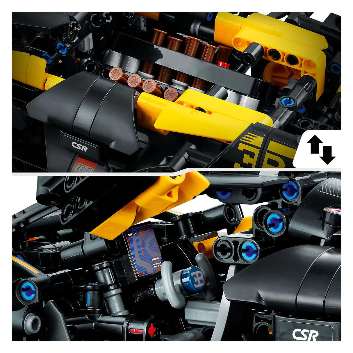 Lego Technic 42151 Bugatti car