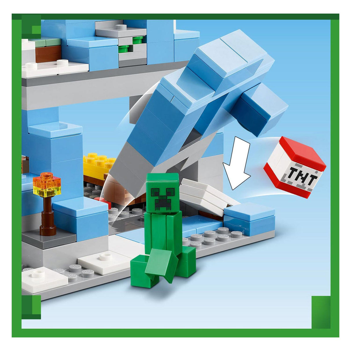 LEGO LEGO Minecraft 21243 The ice cream tips