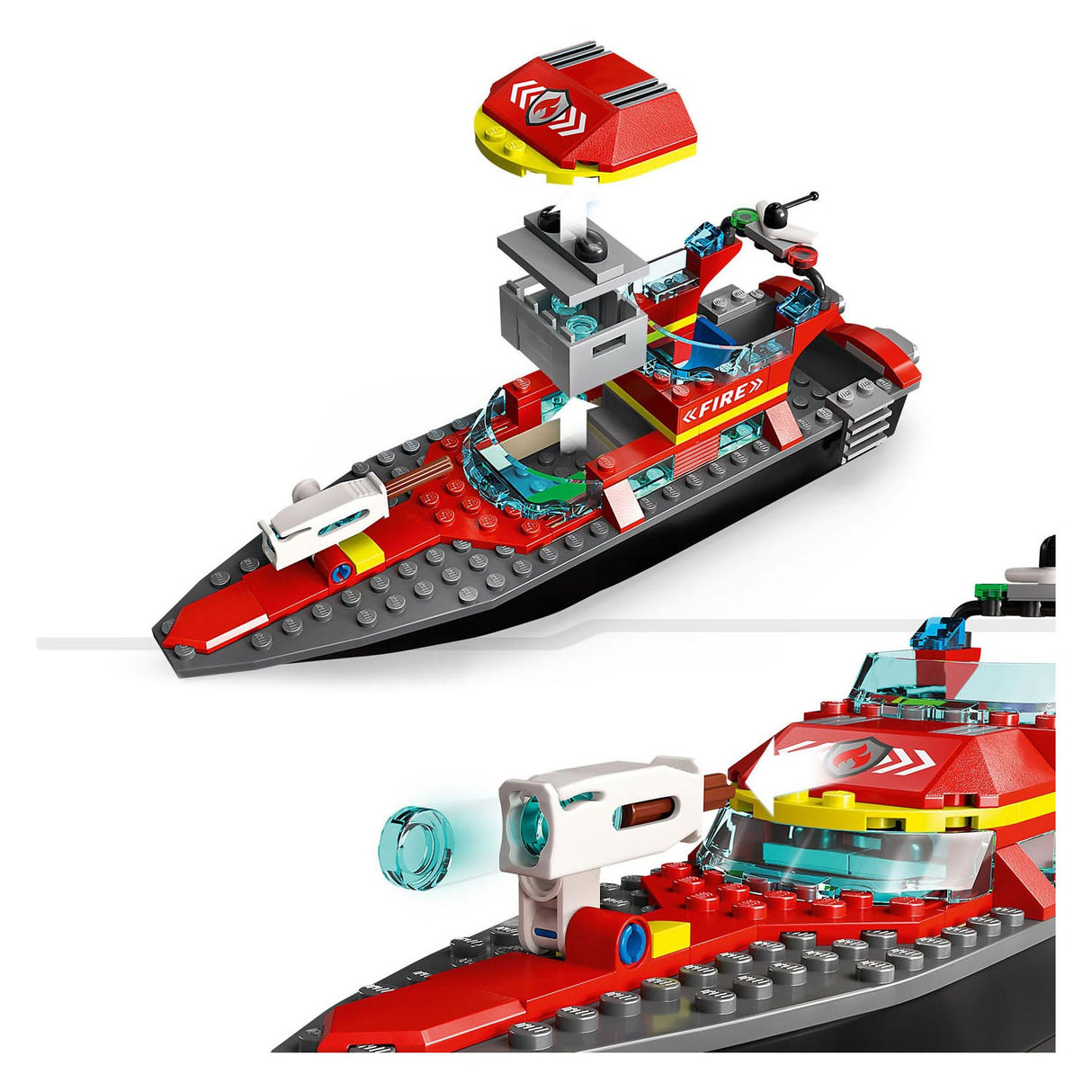 Lego City 60373 Liferboat Mark