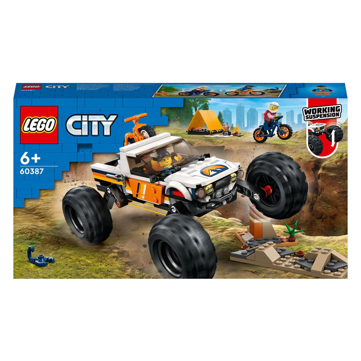LEGO LEGO CITY 60387 4X4 SUBVOCTION ADVENTURES