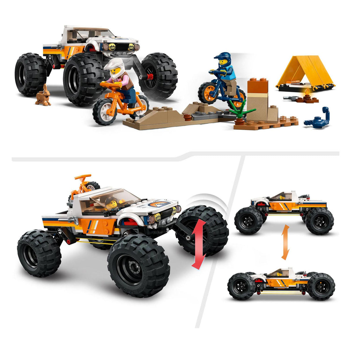 LEGO LEGO CITY 60387 4X4 SUBVOCTION ADVENTURES