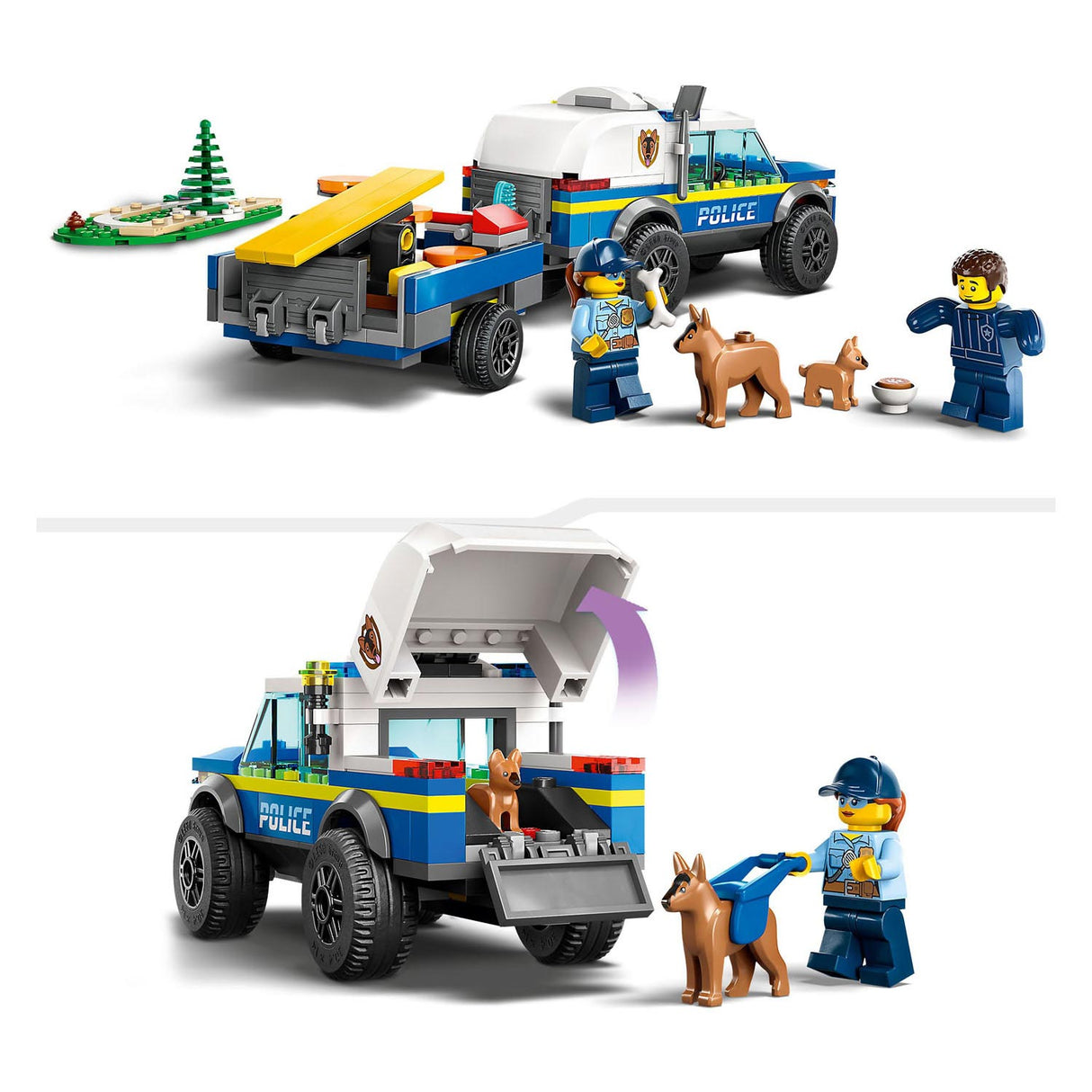 LEGO 60369 Treinamento móvel da cidade para cães policiais