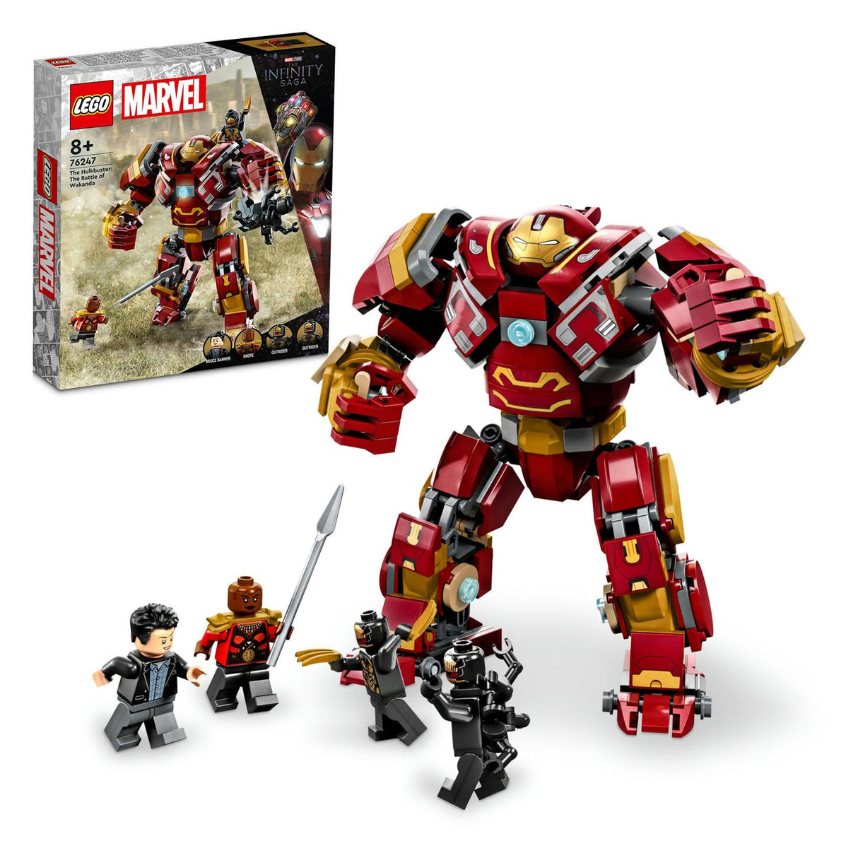 Lego Lego Avengers 76247 de Hulkbuster Bitva o Wakanda