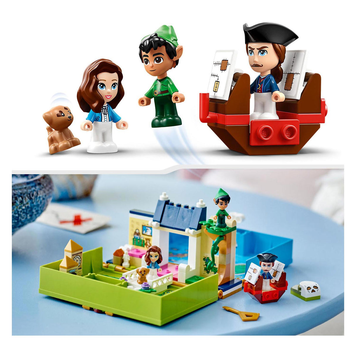 Lego Disney Peter Pan Wendy's Story Book Adventure Set