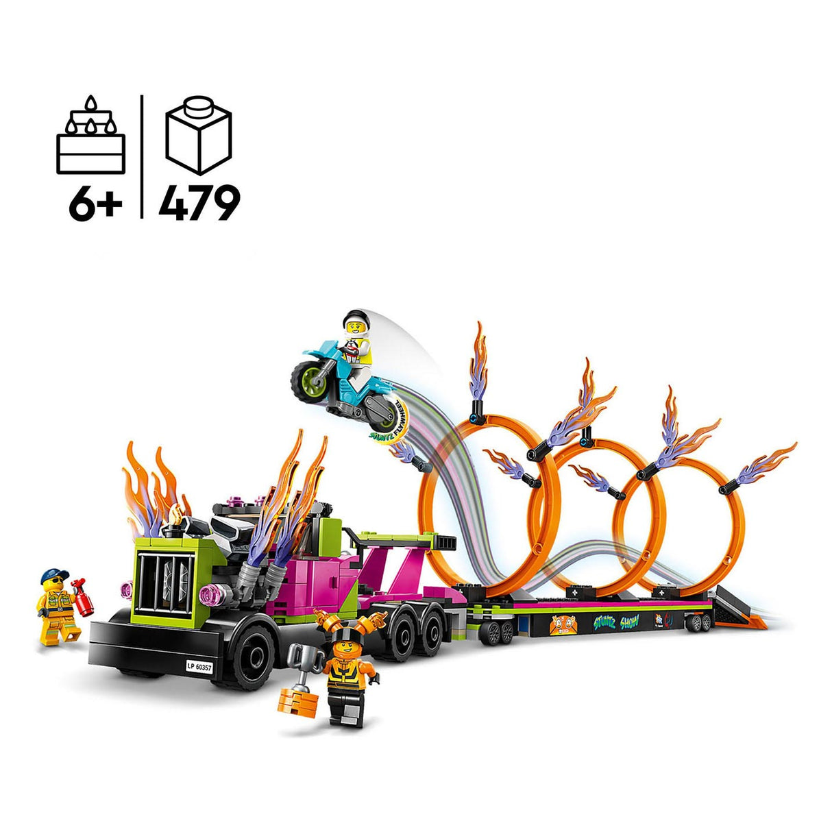 LEGO LEGO CITY 60357 Ring Of Fire Challenge