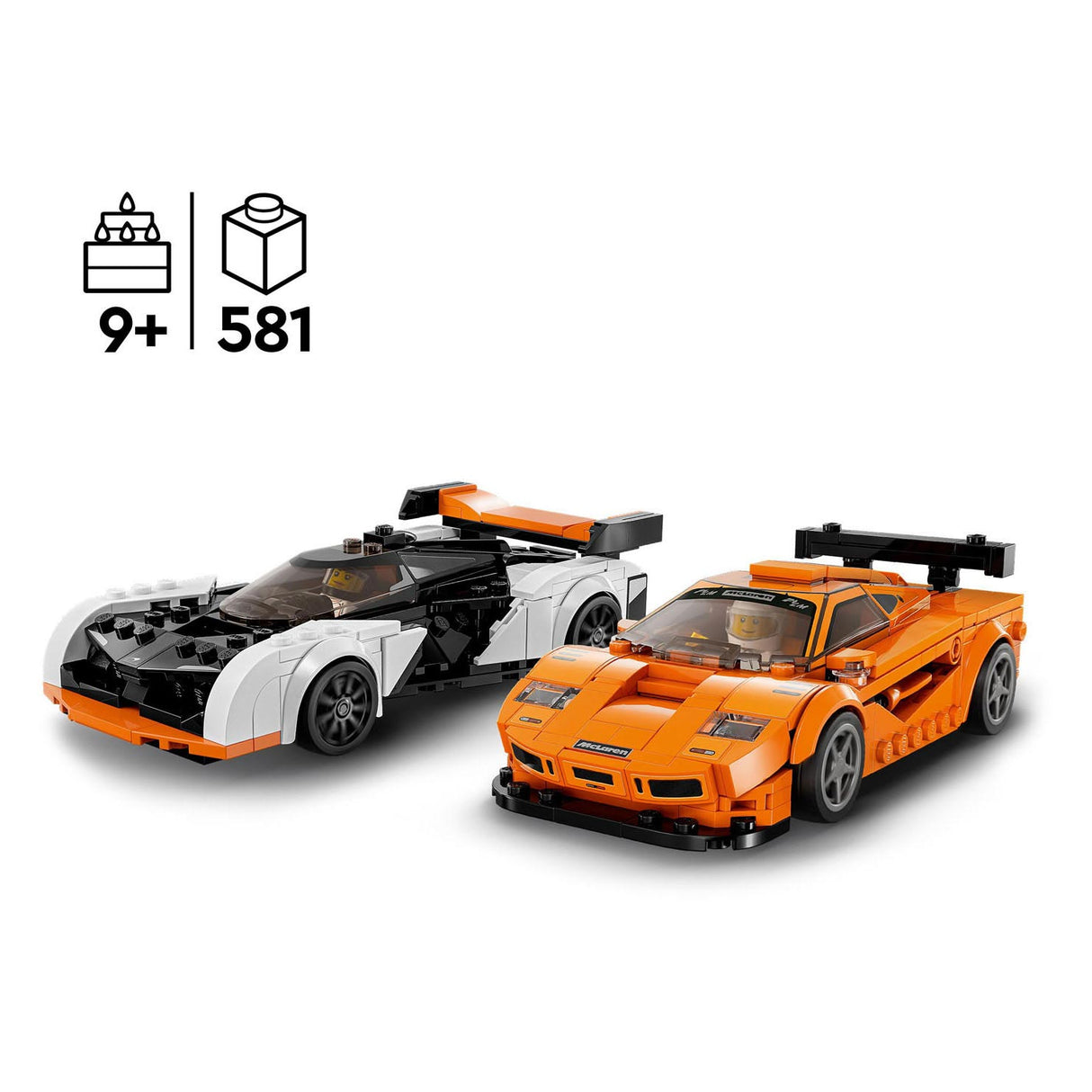 Lego Lego Speed Champions 76918 McLaren Solus GT McLaren F1 LM