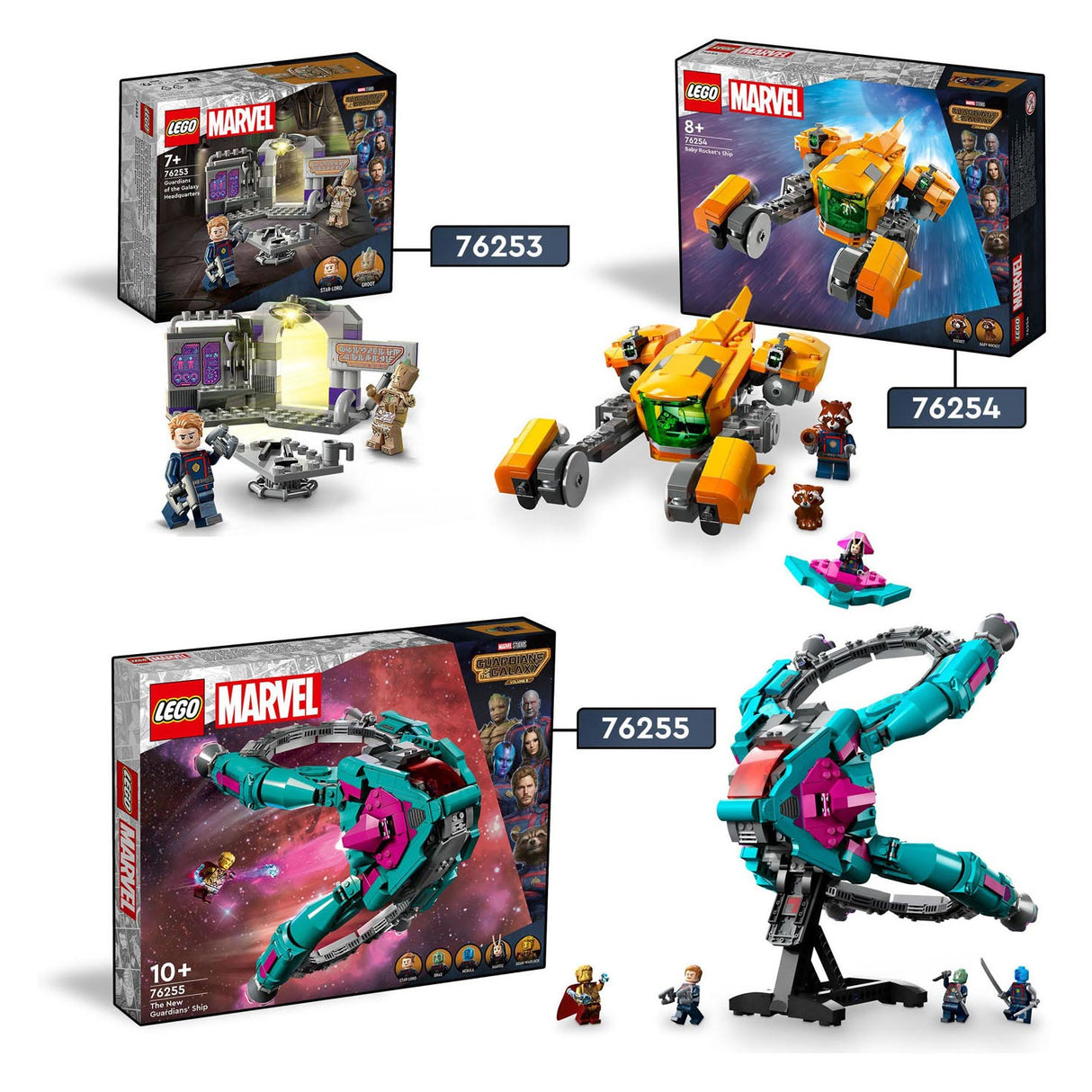 LEGO LEGO Super Heroes 76253 Guardians of the Galaxy Headquarters