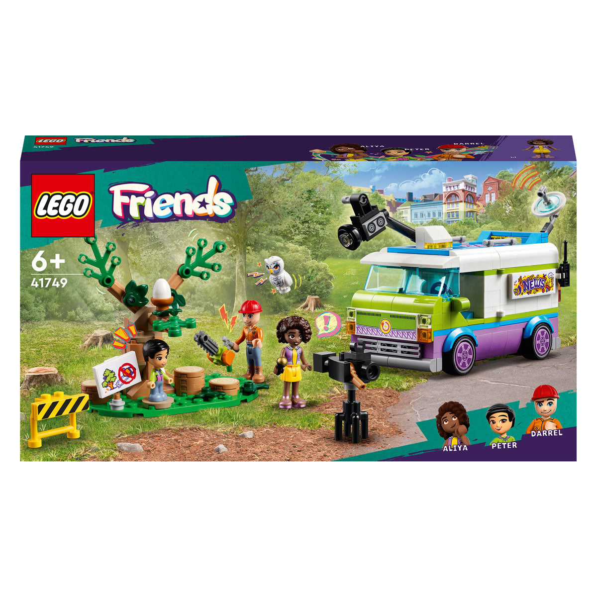 LEGO Friends 41749 Bus de nouvelles