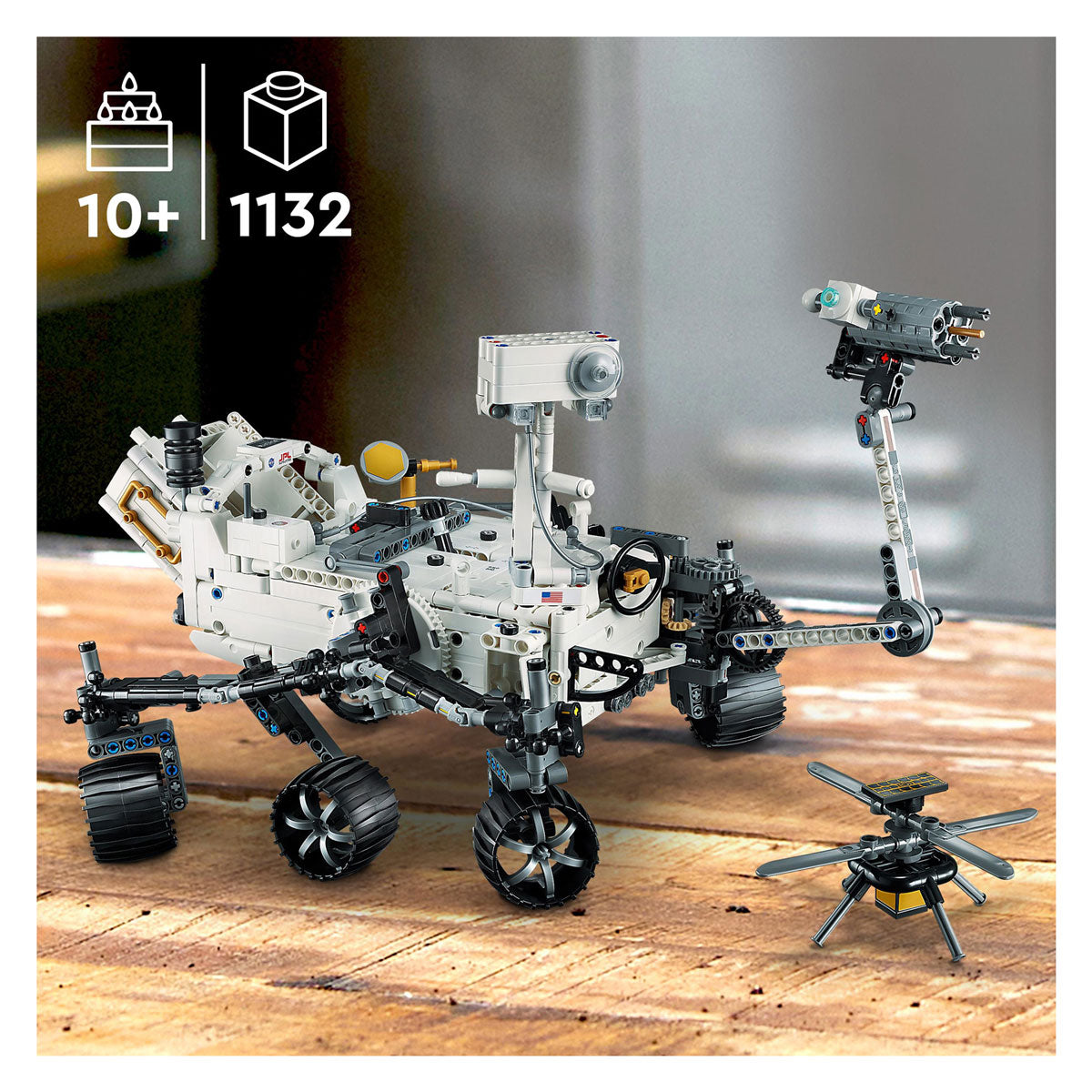 Lego Technic 42158 NASA Mars Rover vytrvalost
