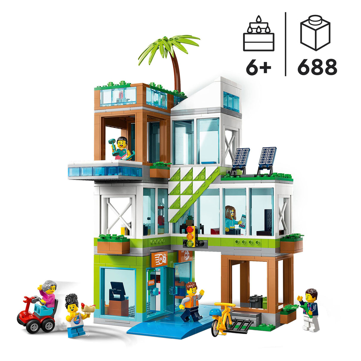LEGO LEGO CITY 60365 Apartment building