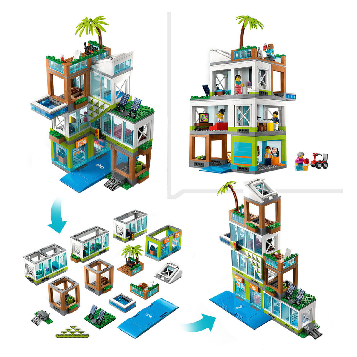 LEGO LEGO CITY 60365 Apartment building
