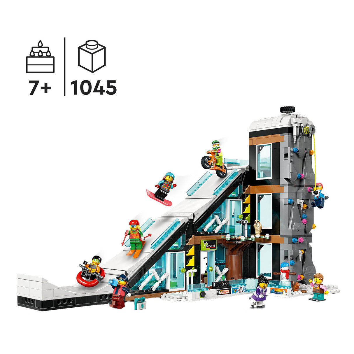 LEGO LEGO CITY 60366 SKIEN CHIGHT CENTER