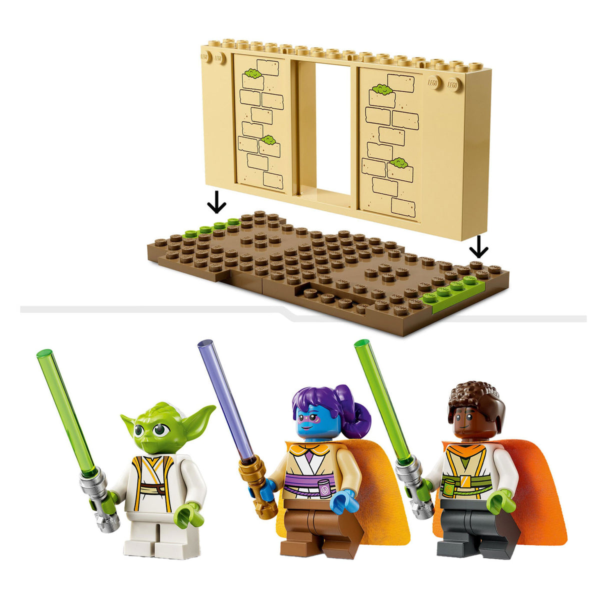Lego Star Wars 75358 Tempelj Tenoo Jedi