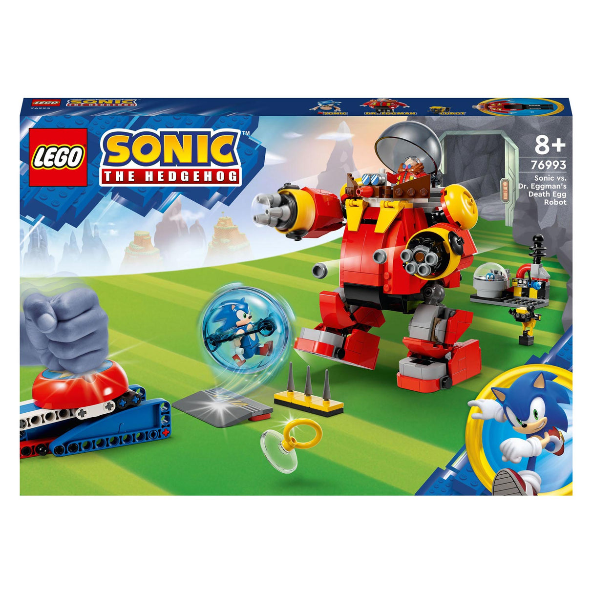 Lego Lego 76993 vs. Dr. Eggmans Elleurot