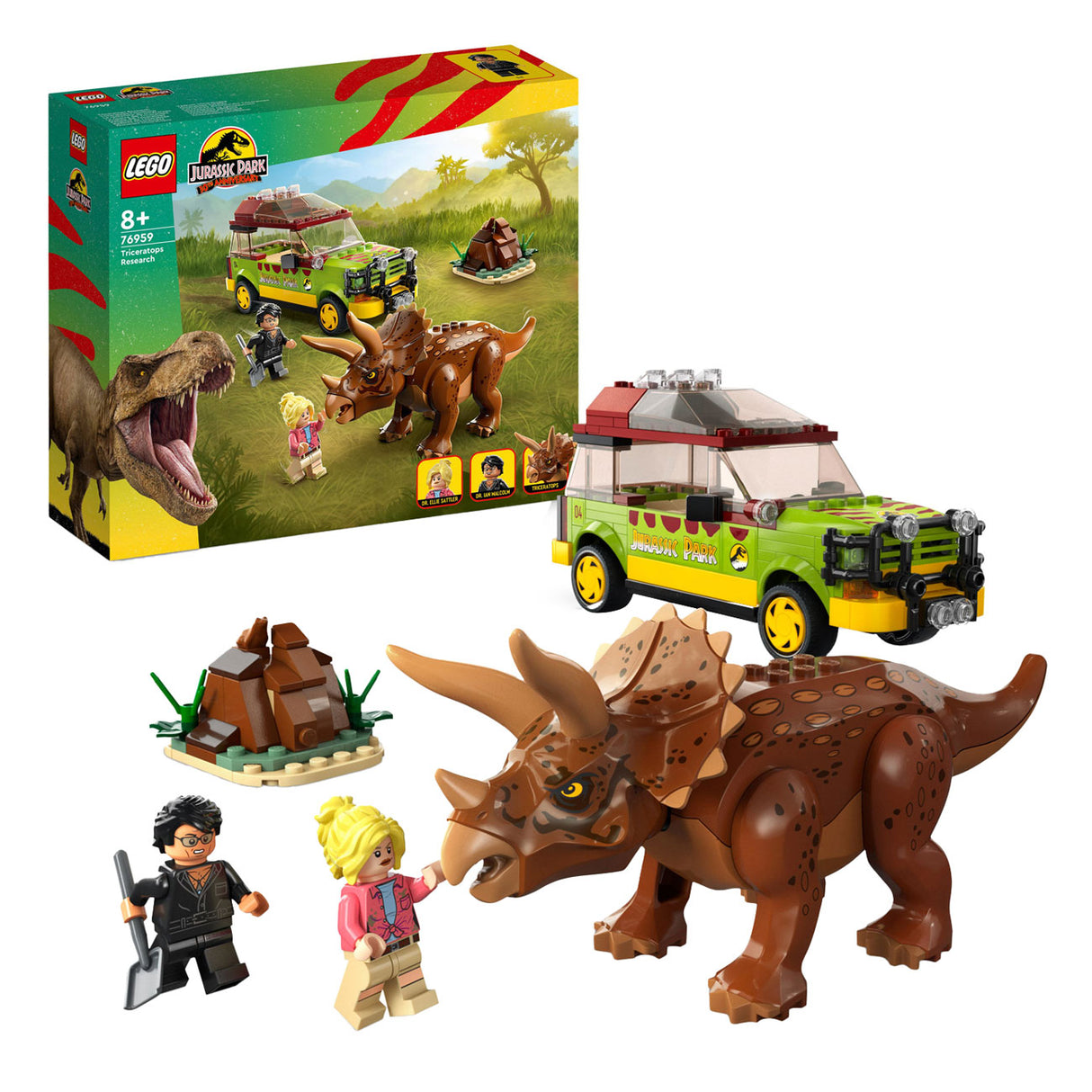 LEGO LEGO JURASSIC PARK 76959 Triceraptops research