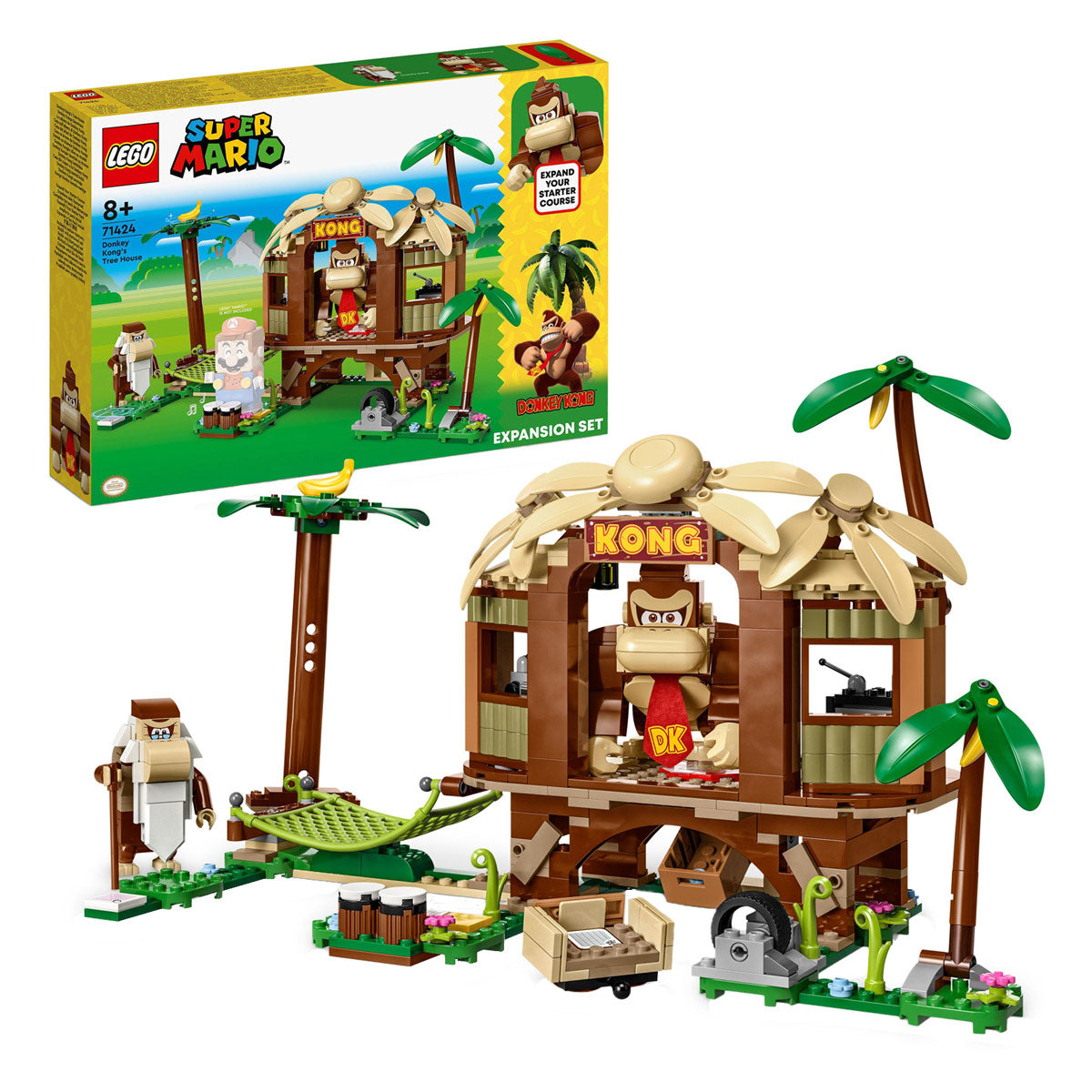 Lego Lego Super Mario 71424 Expansion Set: Donkey Kongs Treehut