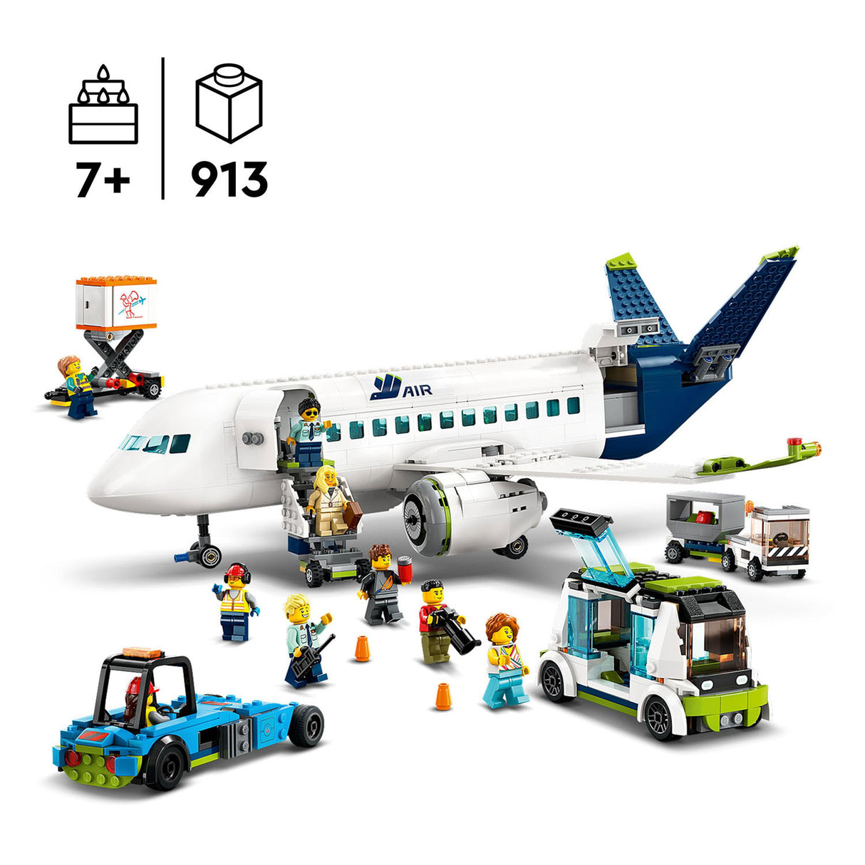 Lego City 60367 Passenger aircraft