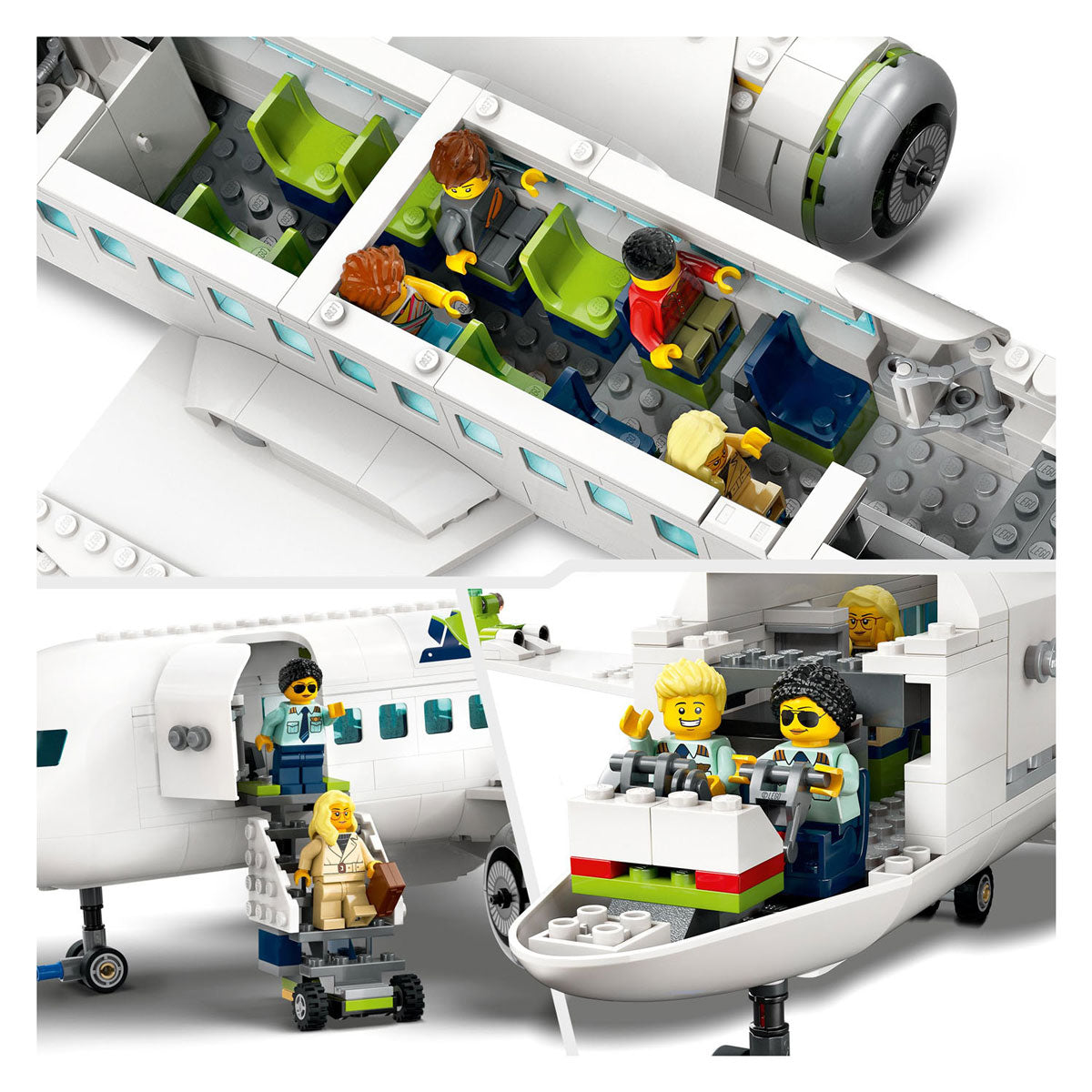 Lego City 60367 Passagierflugzeuge