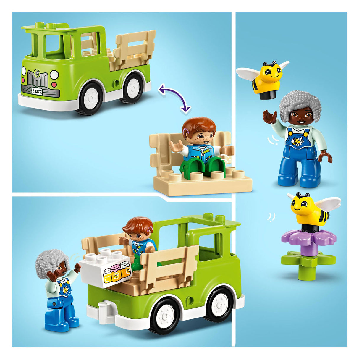 LEGO DUPLO LEGO DUPLO TOWN 10419 Bees and beehives