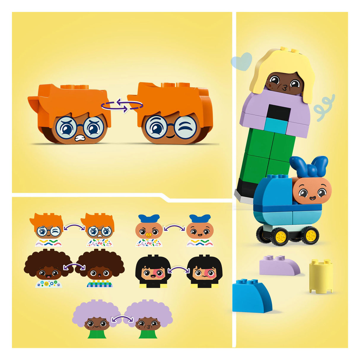 LEGO DUPLO LEGO DUPLO Town 10423 people and their emotions