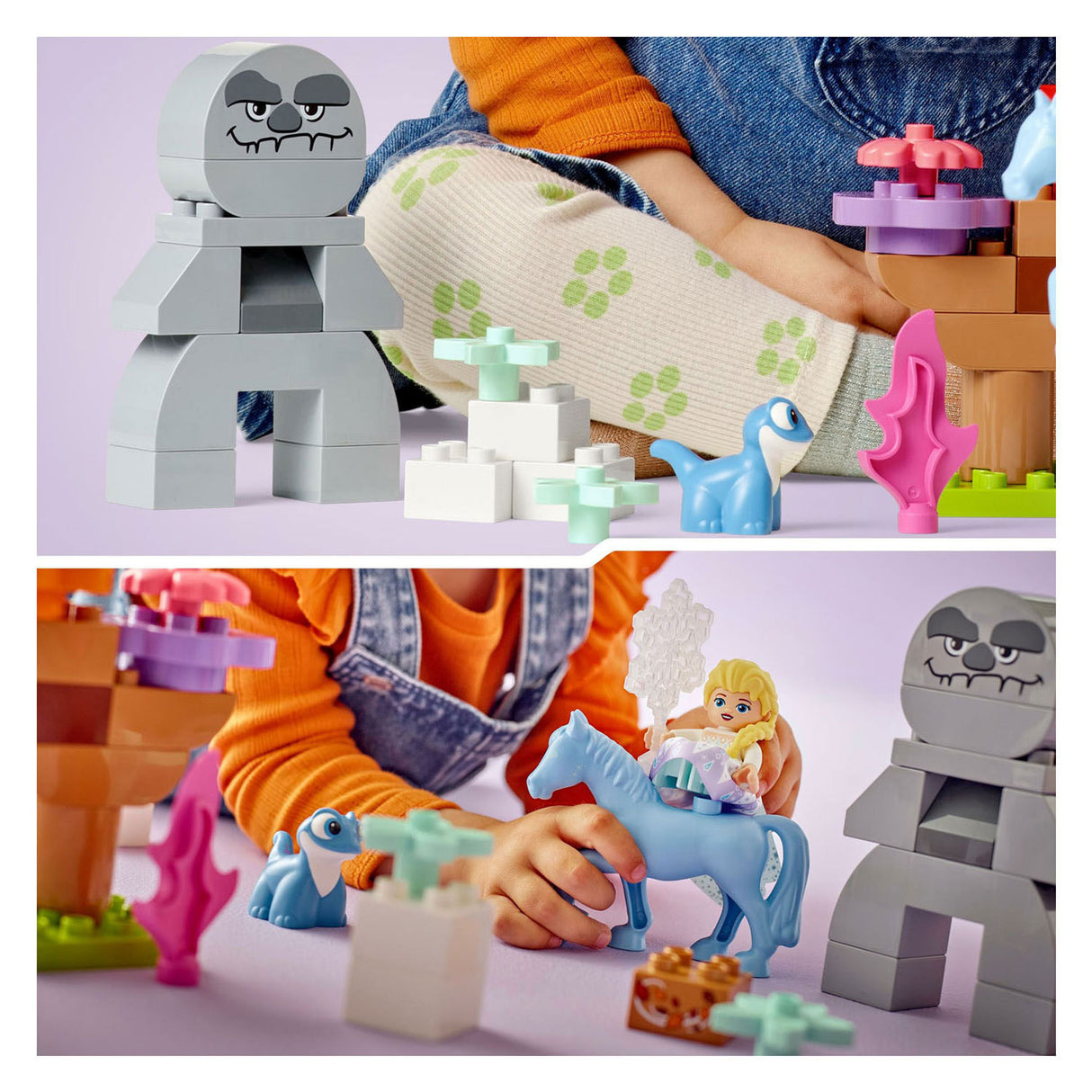 Lego Duplo 10418 Elsa and Bruni in the enchanted forest