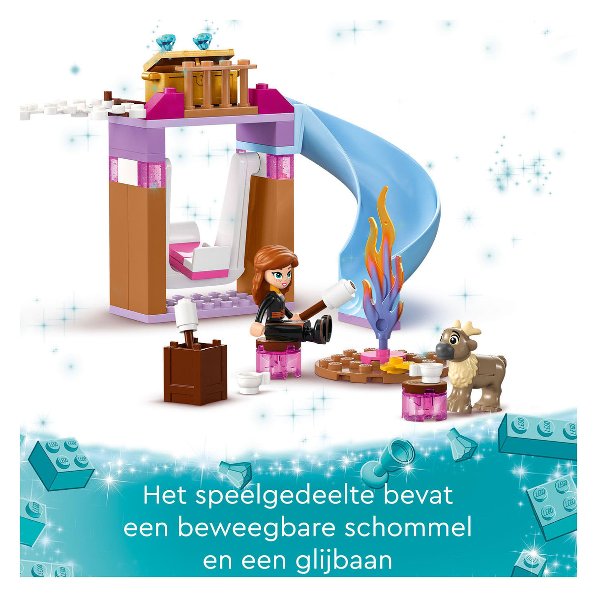 Lego Lego Prinzessin 43238 Elsa's gefruerene Schlass
