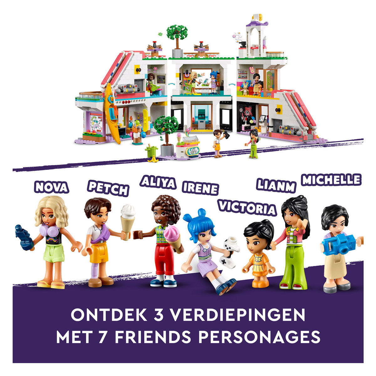 Lego Lego Frënn 42604 Häerzlack City Shopping Center