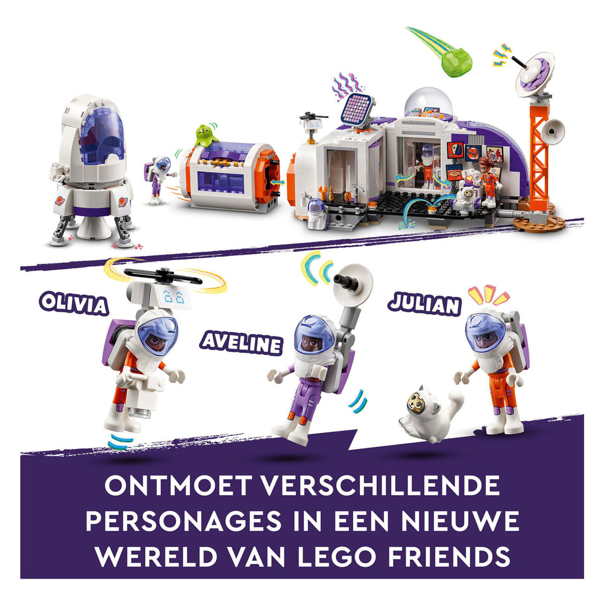 LEGO LEGO Friends 42605 space base on Mars and Rocket