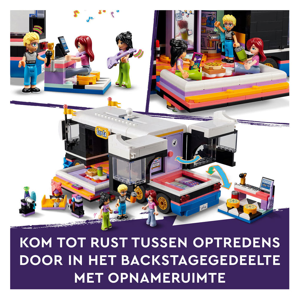 LEGO LEGO Friends 42619 Tourbus from Popster