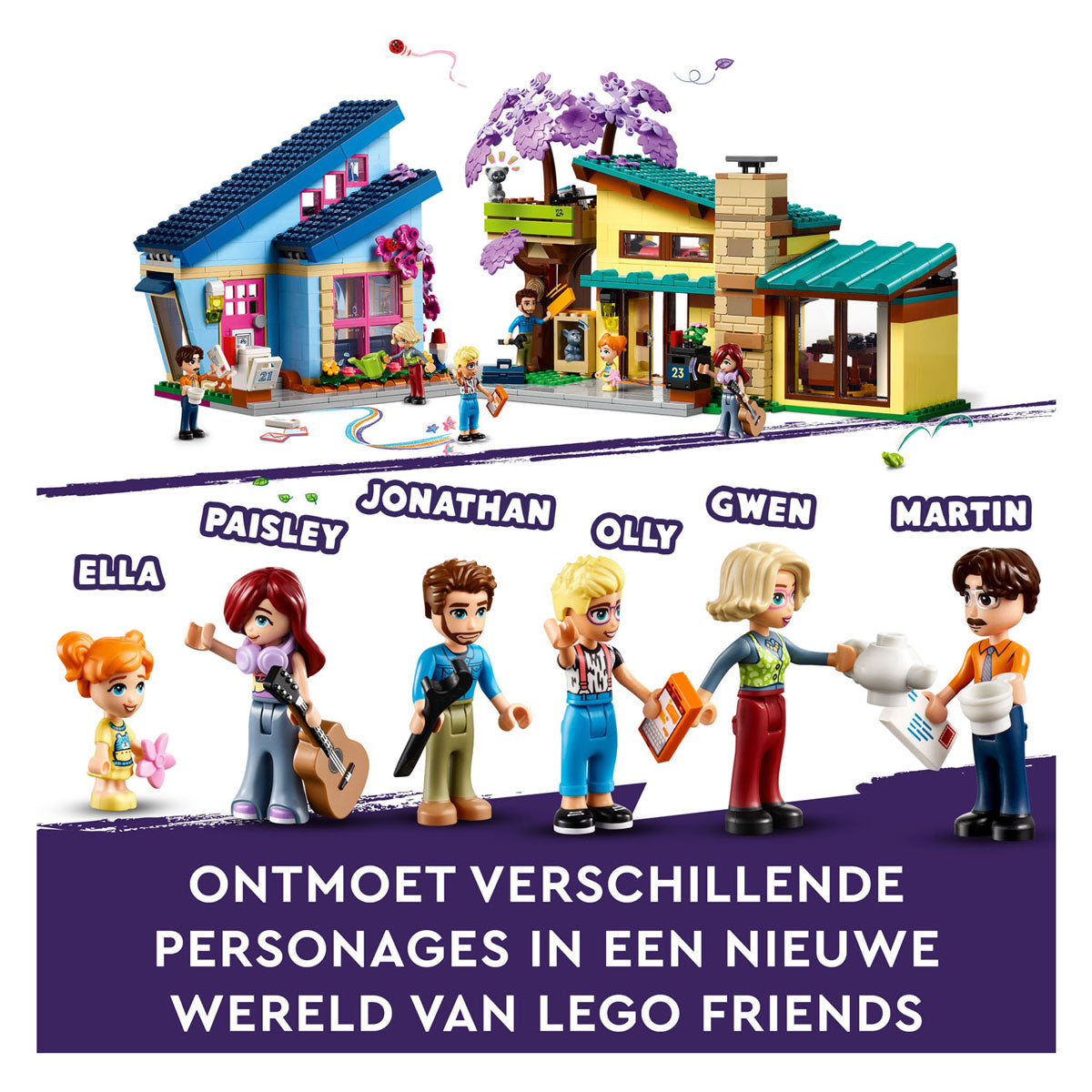 LEGO LEGO Friends 42620 Olly and Paisleys Houses