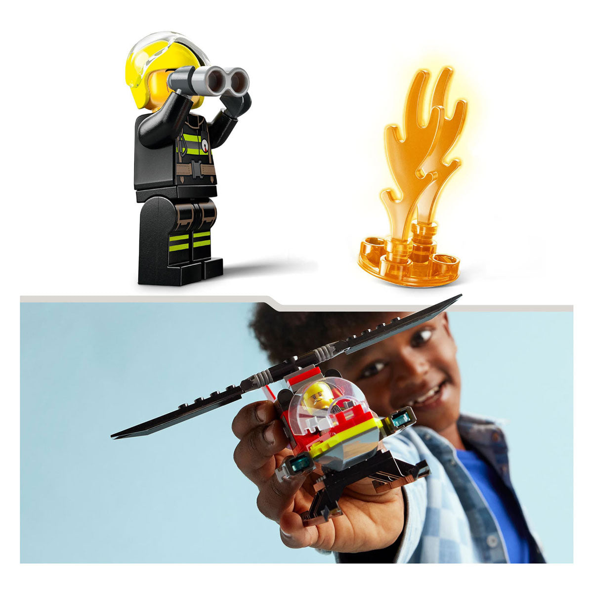 Lego LEGO City 60411 Пожарен хеликоптер