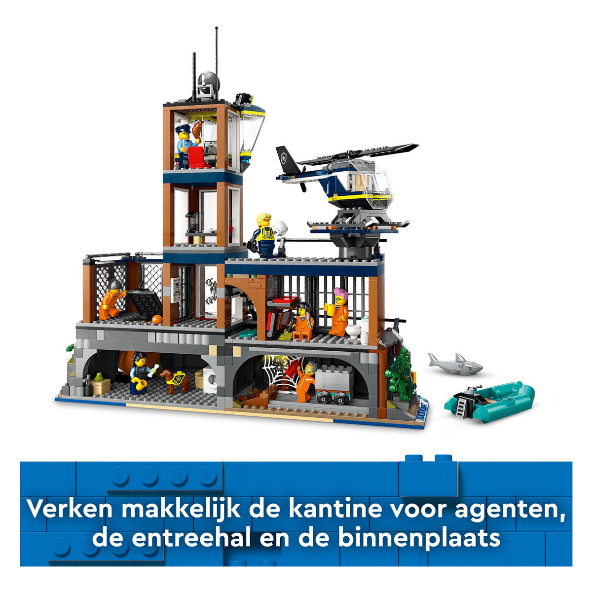 LEGO LEGO CITY 60419 Police Carrier Island