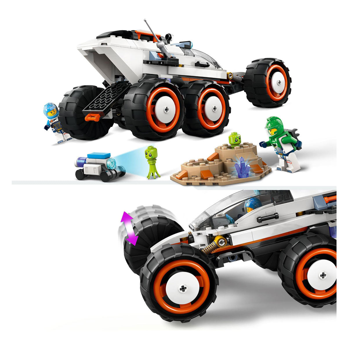 LEGO LEGO CITY 60431 Space explorer and alien life