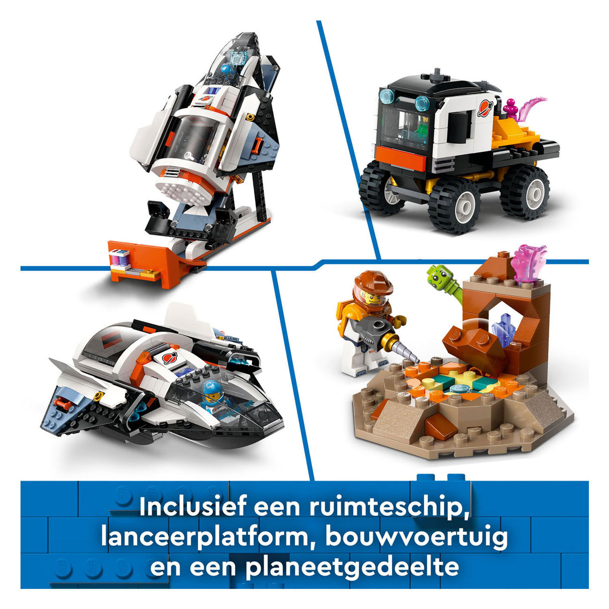 LEGO LEGO CITY 60434 RUTTH BASIS AND RAKETET LABRICS PLATTFORM