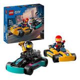 Lego City 60400 Karts e pilotos