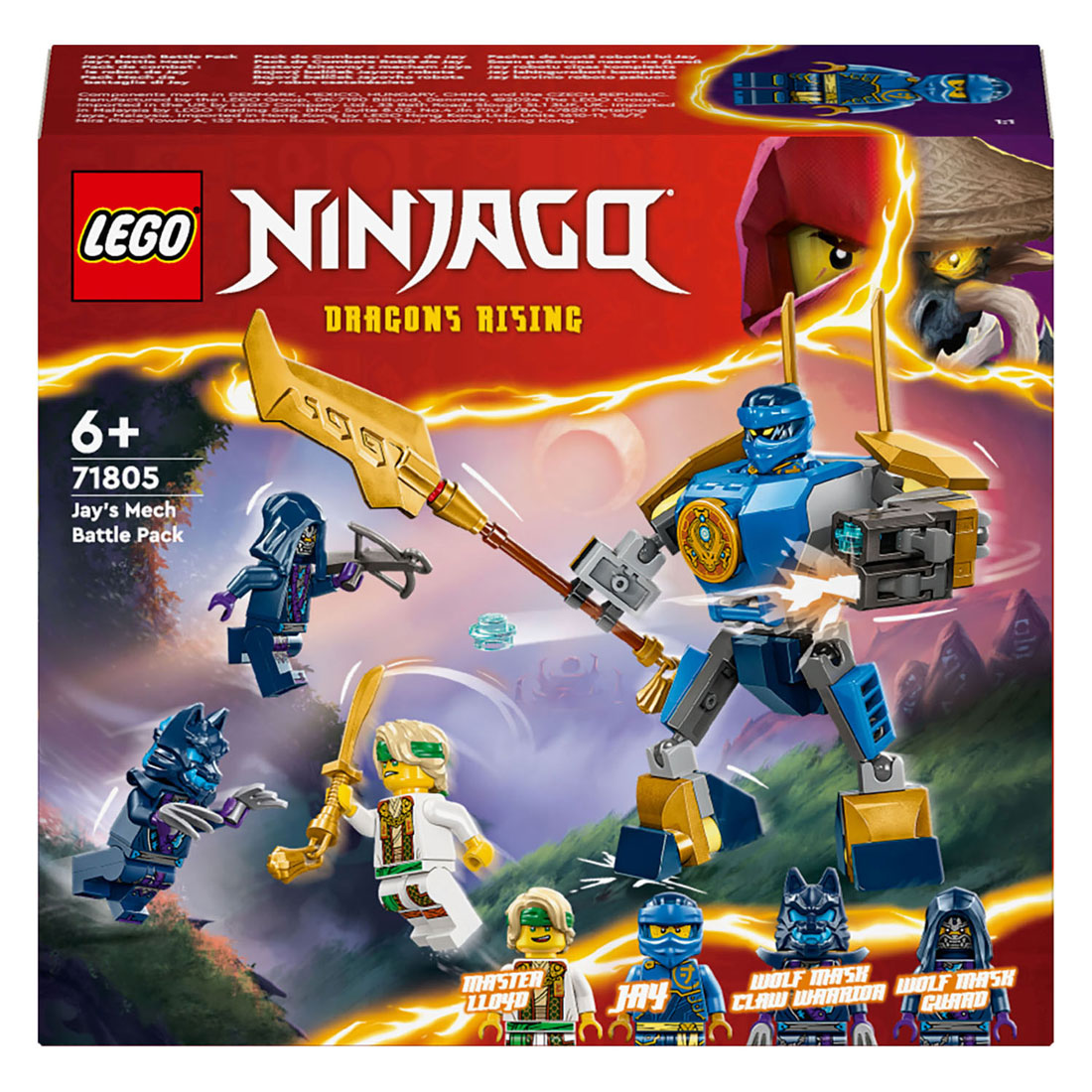 LEGO LEGO NINJAGO 71805 JAYS MECHA Battle package