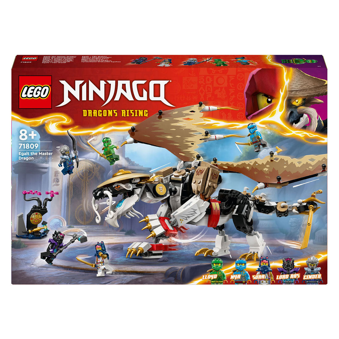 Lego Lego Ninjago 71809 szintje a mester sárkány