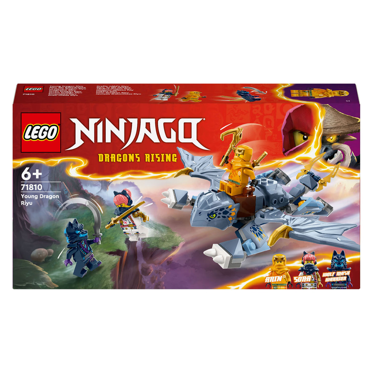 Lego 71810 Ninjago Young Draak Riyu