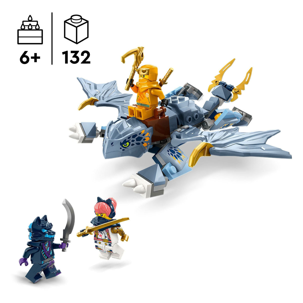 Lego 71810 Ninjago Young Draak Riyu