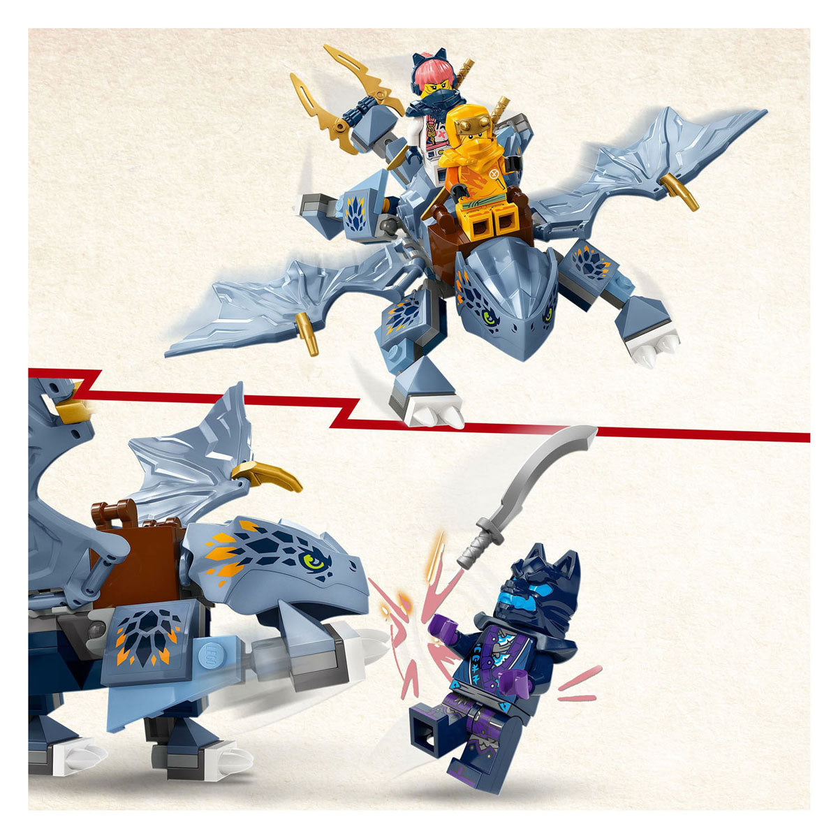 Lego 71810 Ninjago Young Draak Riyu