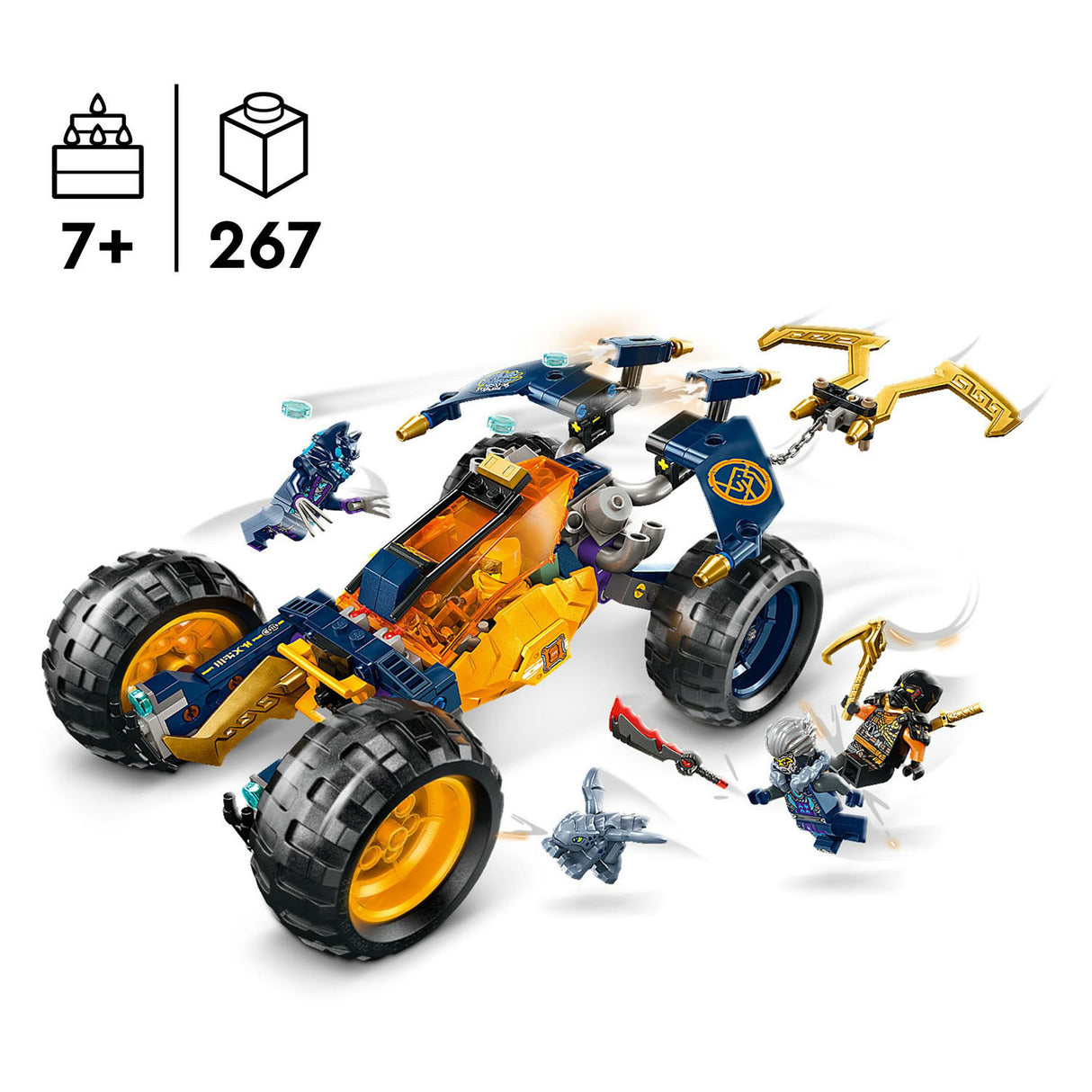 Lego Ninajago 71811 Ariff Ninjerrestruggy